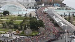 Imagen de la Media Marat&oacute;n de Valencia 2018.