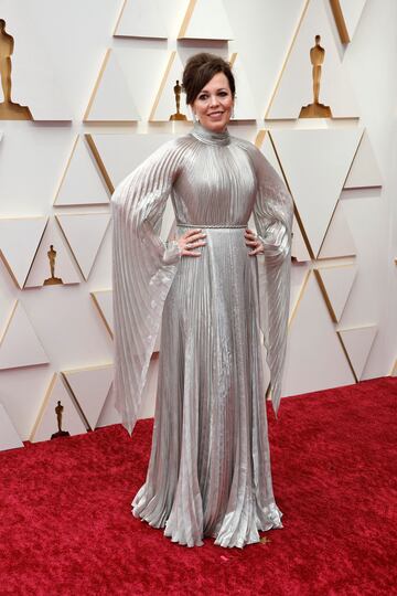 Olivia Colman, nominada a mejor actriz por La hija Oscura.