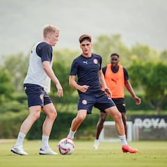 El Girona de Champions empieza a volar en Olot