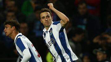 Diogo Jota y Óliver.