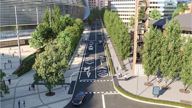 Vía libre a la nueva reforma del entorno del Santiago Bernabéu