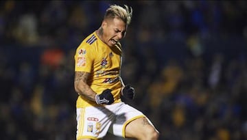 Eduardo Vargas también marcó 14 goles en 2019, por Tigres de México y la selección chilena.