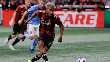 El delantero de Atlanta United dej&oacute; escapar el gol que ampliar&iacute;a la ventaja en su casa, pero el arquero Westberg adivin&oacute; la direcci&oacute;n de bal&oacute;n.