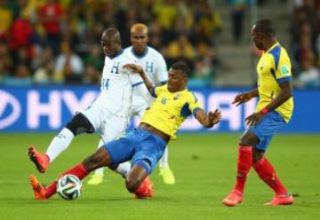 Segundo Castillo y Óscar Boniek García.