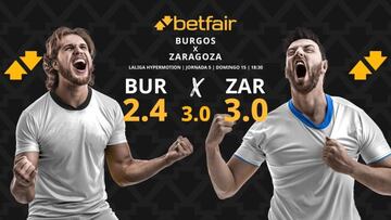 Burgos CF vs. Real Zaragoza: horario, TV, pronósticos, estadísticas y clasificación