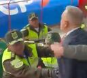 El penoso momento en el que Presidente de la Federación de Boliviana pelea con aficionados