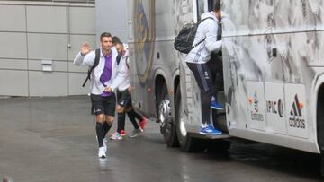 Real Madrid squad join up ahead of Athletic clash