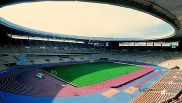 El estadio de La Cartuja en Sevilla.