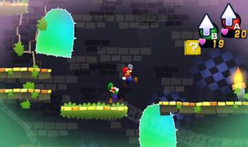 Captura de pantalla - Mario &amp; Luigi: Dream Team Bros. (3DS)