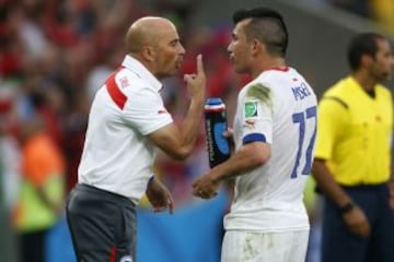 Con goles de Eduardo Vargas y Charles Aránguiz, la Roja derrotó a España en el Maracaná, el 18 de junio del 2014.