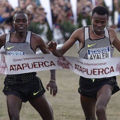 Ayalew y Teferi ganan y rompen pronósticos en Atapuerca