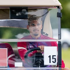 Umtiti se lo toma con mucha calma