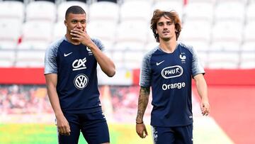 Griezmann abre la puerta del Real Madrid a Mbappé