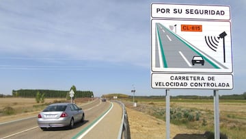 Qué son las líneas verdes y azules que la DGT está pintando en algunas carreteras españolas