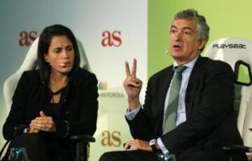 Ana Rossell (CEO en AR10) y Luis Gómez (Director de Iberdrola).


