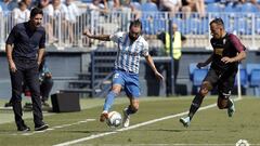 Víctor: “El Zaragoza-Málaga es un clásico del fútbol español”