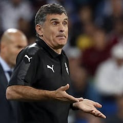 Mendilibar: "Para mí, Benzema es el mejor 9 del mundo"