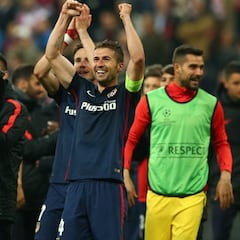 Sólo ocho jugadores atléticos repiten de Lisboa a Milán