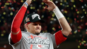 Three-time Super Bowl MVP Mahomes is known to be a huge golf fan, but also excels at another surprise sport.