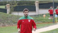 Fernando Llorente entrenando