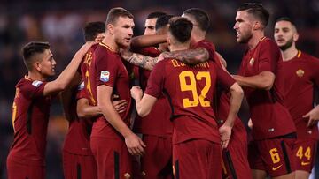 Fácil triunfo de la Roma con Héctor Moreno en el banquillo los 90'