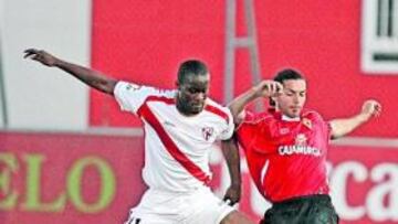 <b>DECEPCIÓN. </b>El camerunés Pouga ha mejorado su rendimiento demasiado tarde.