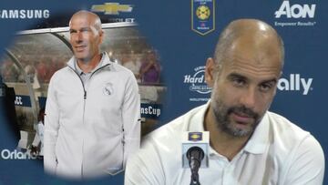 Si Zidane lo oye, se sonroja: ¡Guardiola se fue de elogios!