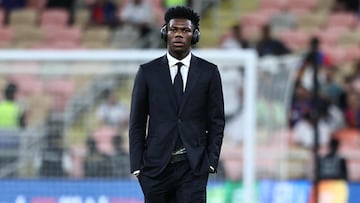 Pitada del Bernabéu a Tchouameni