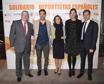 Homenaje a los deportistas españoles