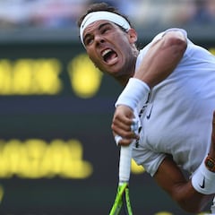 Nadal suma ante Millman su victoria 850 y la más contundente en Wimbledon