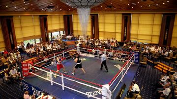 Dos Nacionales en el Casino Gran Madrid: glamour y boxeo