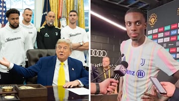 Timothy Weah unveils Juventus’ embarrassing White House experience with Trump