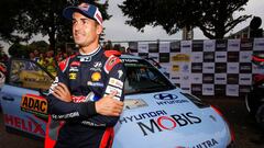 Dani Sordo tras el Rally de Alemania.