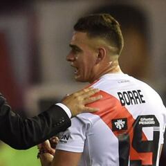 Gallardo, paciente con la renovación de Borré con River