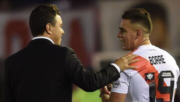 Marcelo Gallardo habló sobre la posible renovación de Rafael Santos Borré con River Plate.