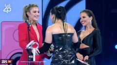 Doble emoción para Rosalía en los premios de Los40