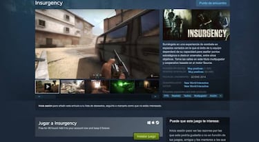 Oferta fugaz: Insurgency, gratis en Steam