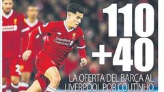 El Liverpool se abre a negociar por Philippe Coutinho