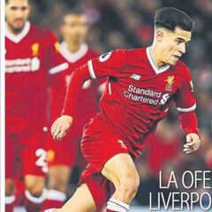 Coutinho, en las primeras portadas de 2018