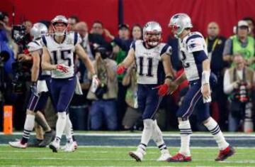 Julian Edelman cumplió su objetivo. atrapó todo lo que Brady le envió cuando más lo necesitaba su equipo.