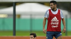 Lautaro Acosta no olvida su gol olímpico en el Centenario