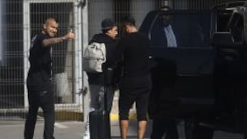 Bravo, Sánchez, Vidal y Medel arribaron esta mañana a Chile