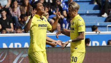 Bacca en la suya: gol ante Alavés en la victoria del Villarreal