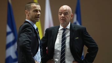 UEFA y FIFA est¨¢n a la gre?a por el Mundial de Clubes