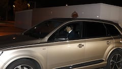 Lopetegui, a su llegada a Valdebebas la noche del domingo tras el 5-1 en el Cl&aacute;sico contra el Barcelona.
 