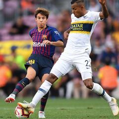 Sebastián Villa, titular para algunos históricos de Boca