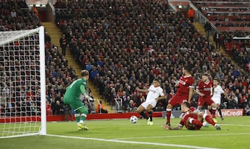 Ben Yedder marca el 0-1.