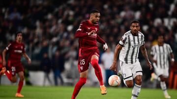 En-Nesyri, ante la Juventus.