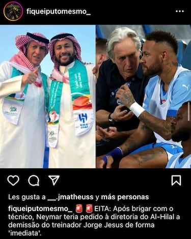 Neymar desmiente su primera crisis en Arabia: Pido que paren esto...