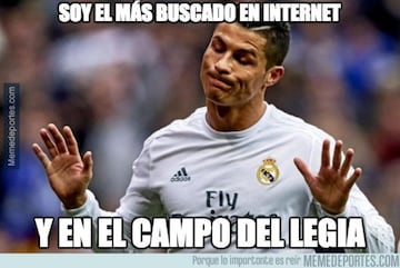 Los memes más cómicos del Legia-Real Madrid